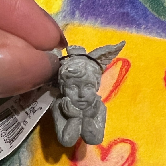 Grasslands Road Other - New Grasslands Road Mini 1” Laying Cherub Distressed